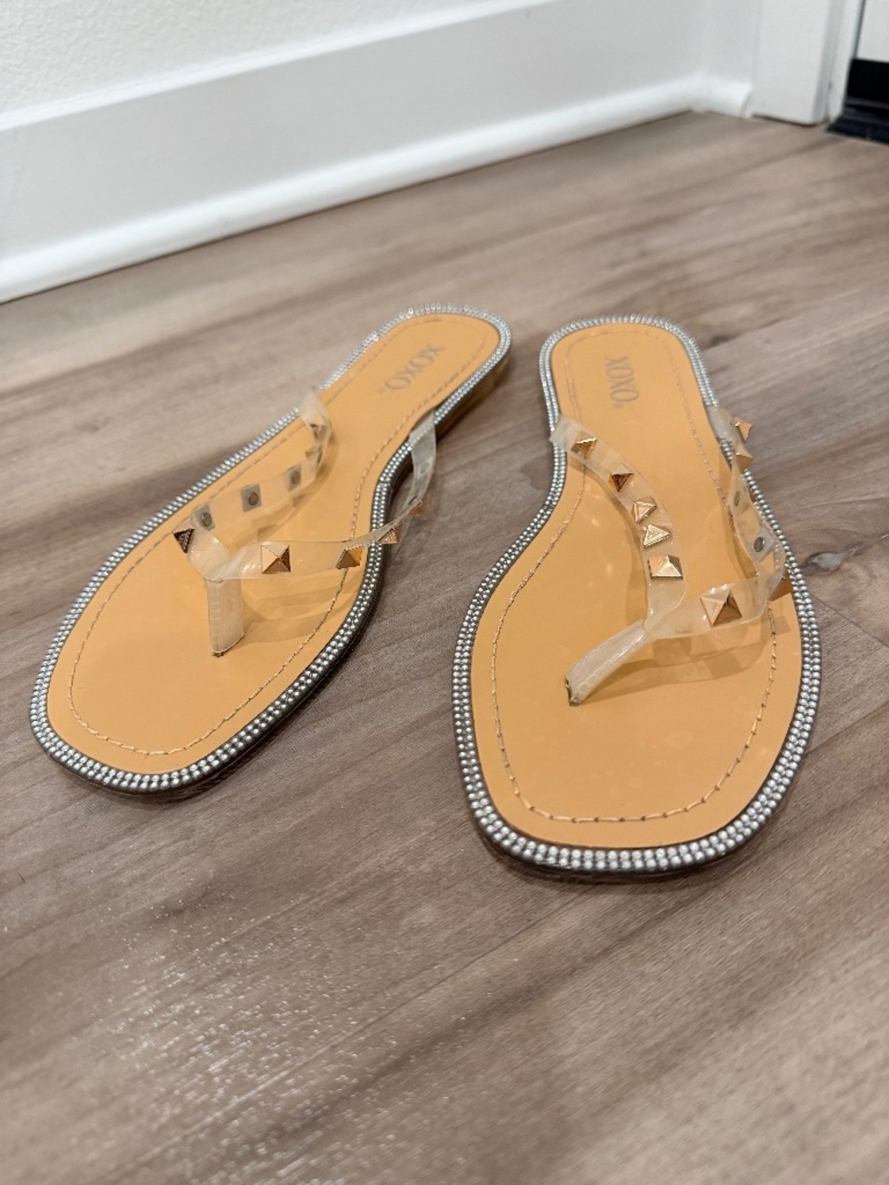 XOXO Sandals with studs